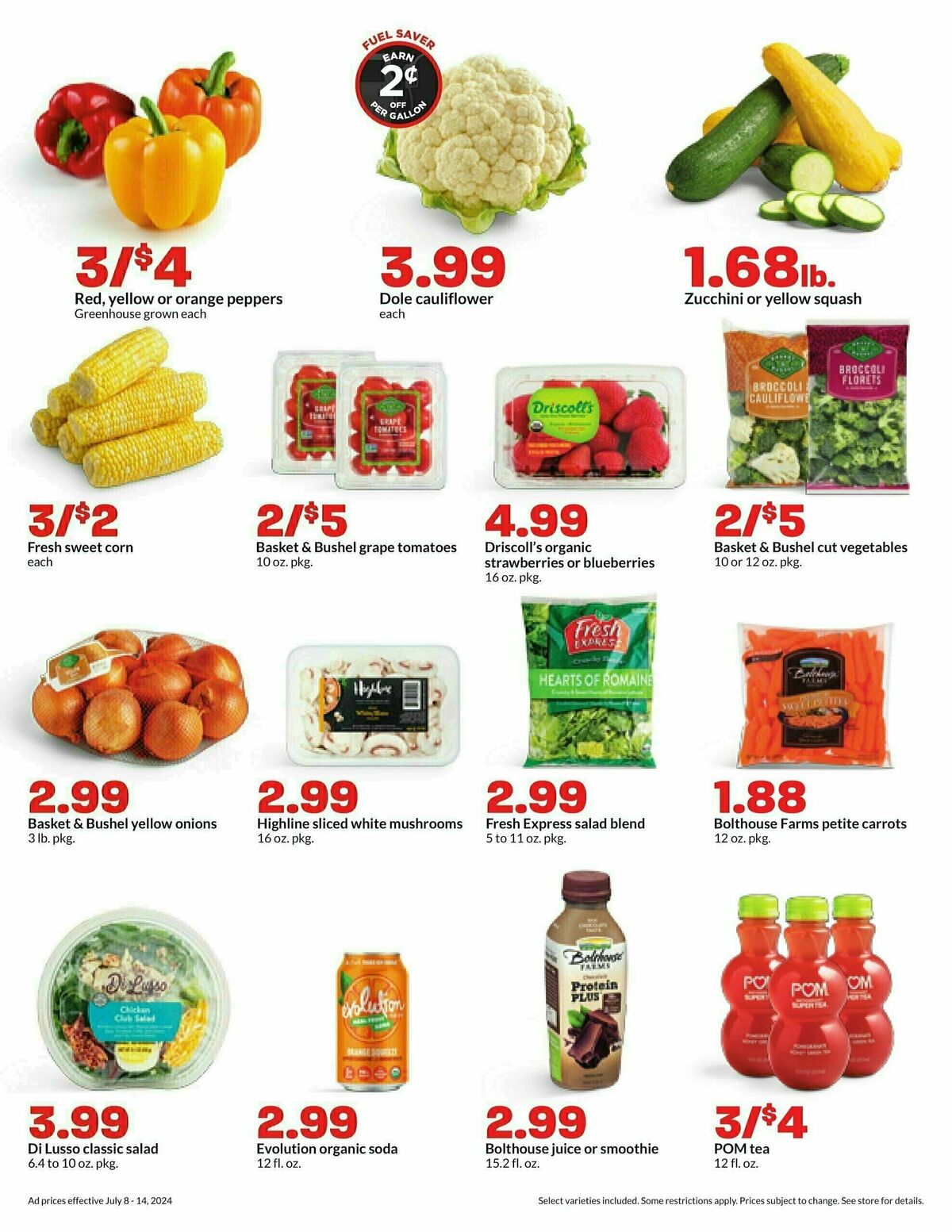 Hy-Vee Weekly Ad from July 8