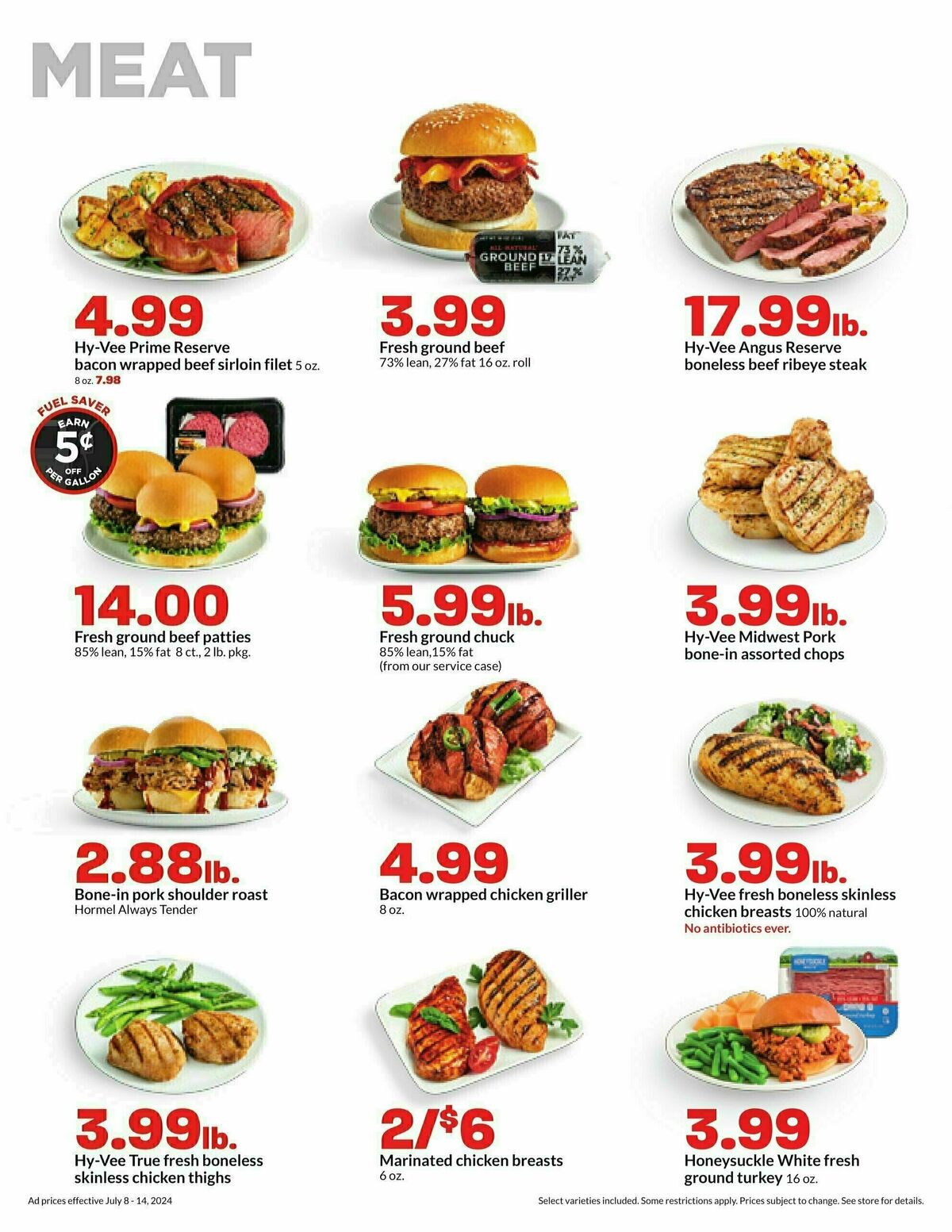 Hy-Vee Weekly Ad from July 8