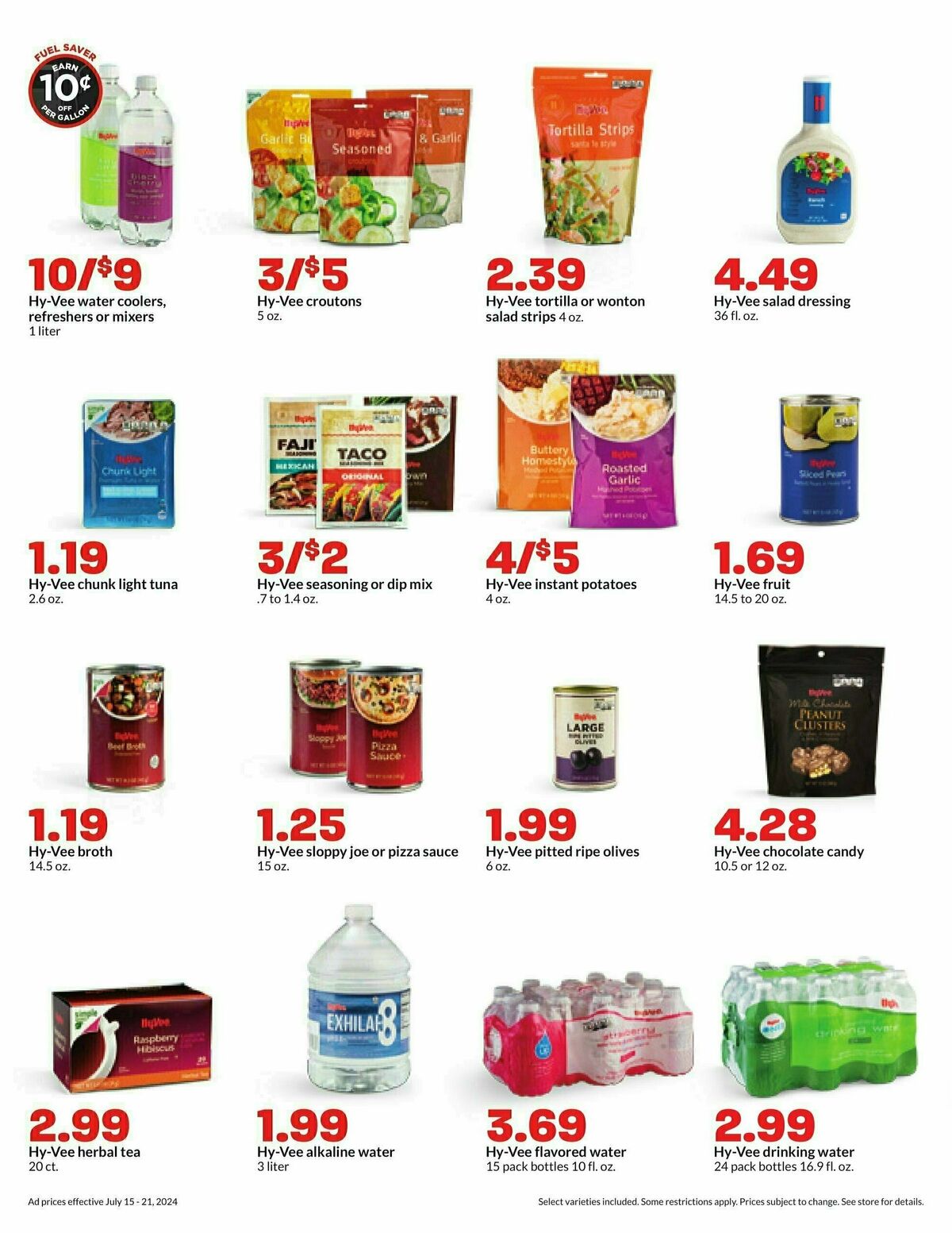 Hy-Vee Weekly Ad from July 15