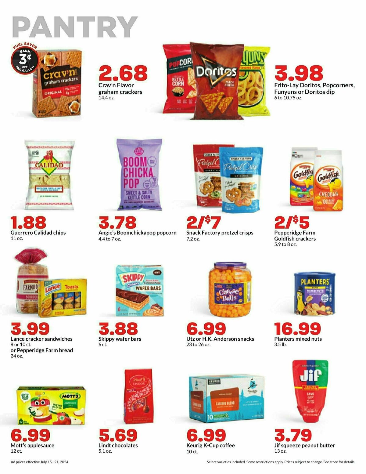 Hy-Vee Weekly Ad from July 15