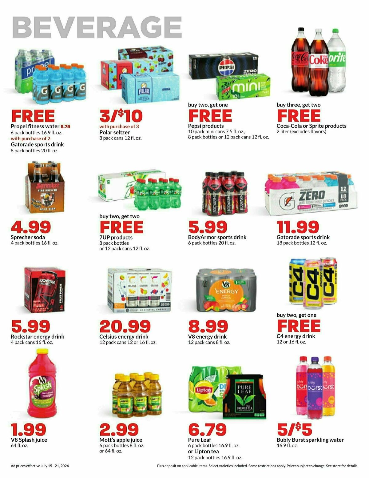 Hy-Vee Weekly Ad from July 15