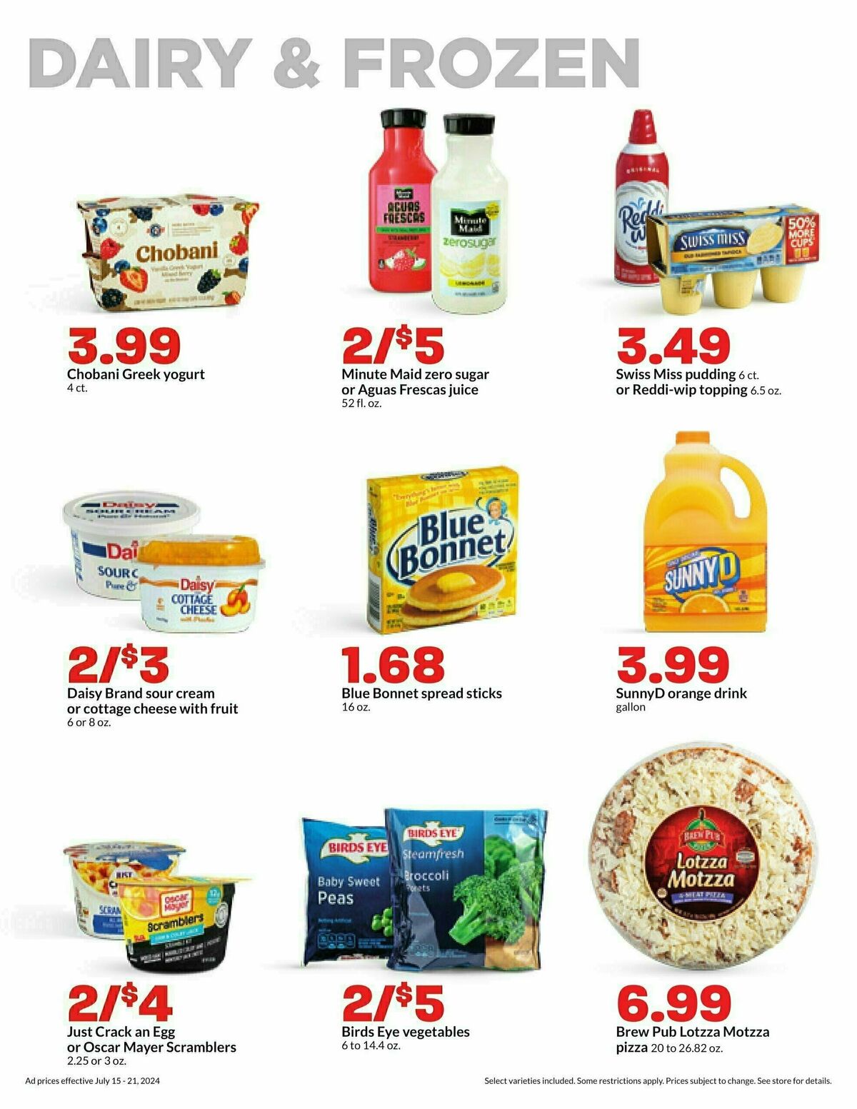 Hy-Vee Weekly Ad from July 15