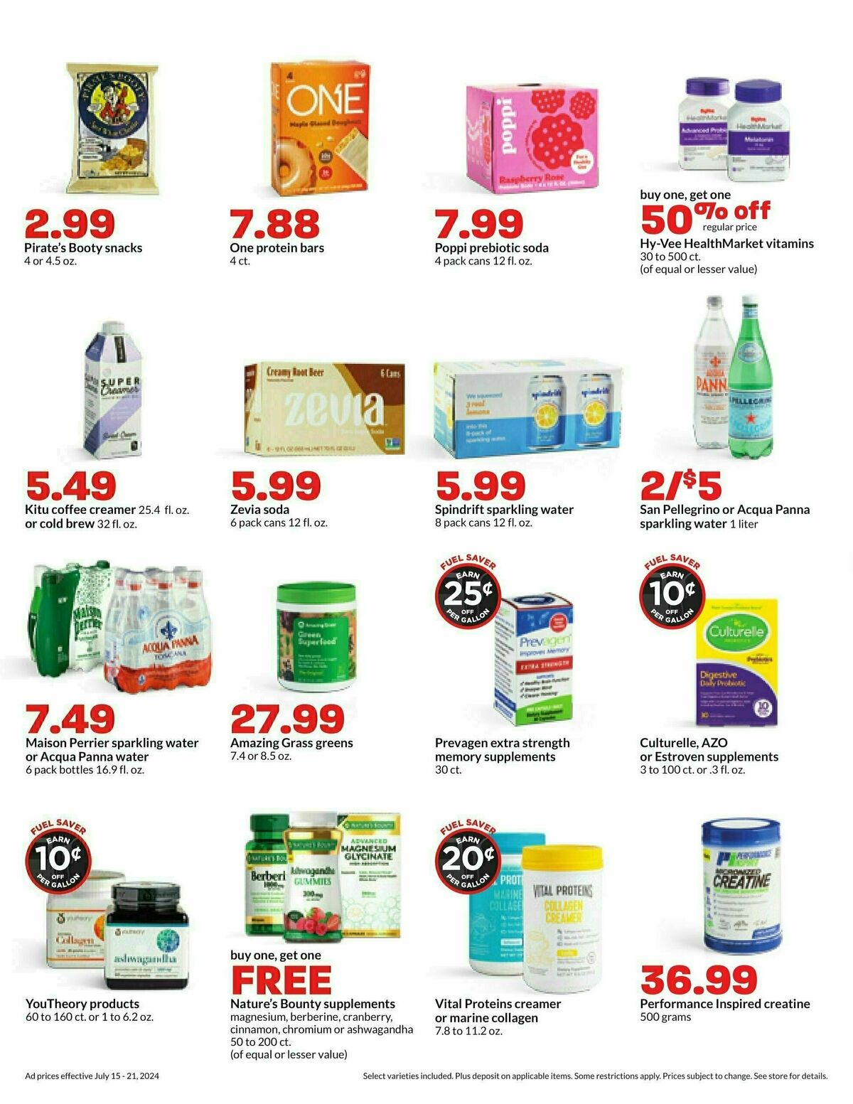 Hy-Vee Weekly Ad from July 15