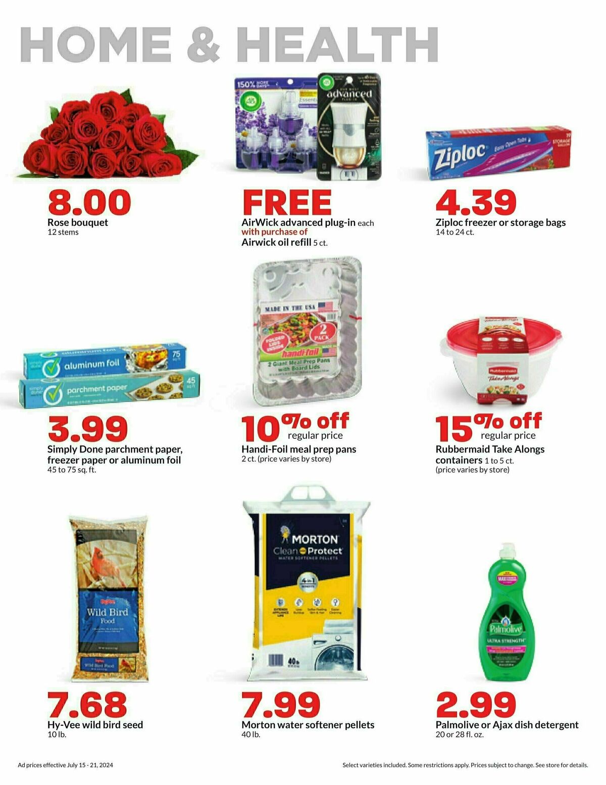 Hy-Vee Weekly Ad from July 15