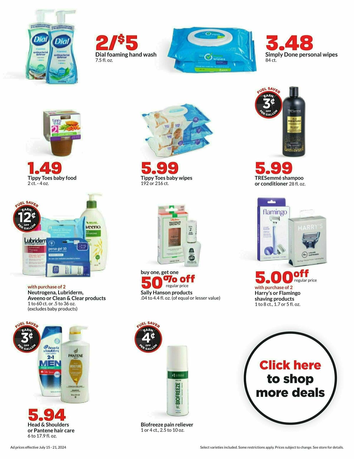 Hy-Vee Weekly Ad from July 15