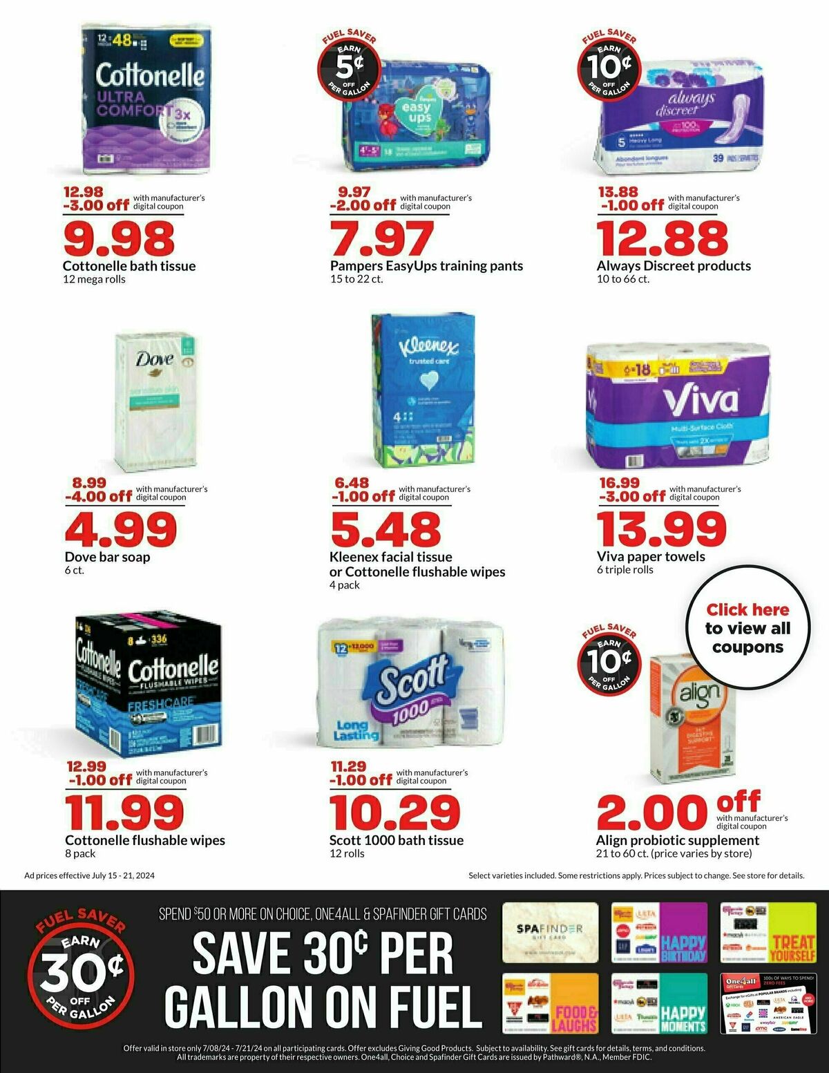 Hy-Vee Weekly Ad from July 15