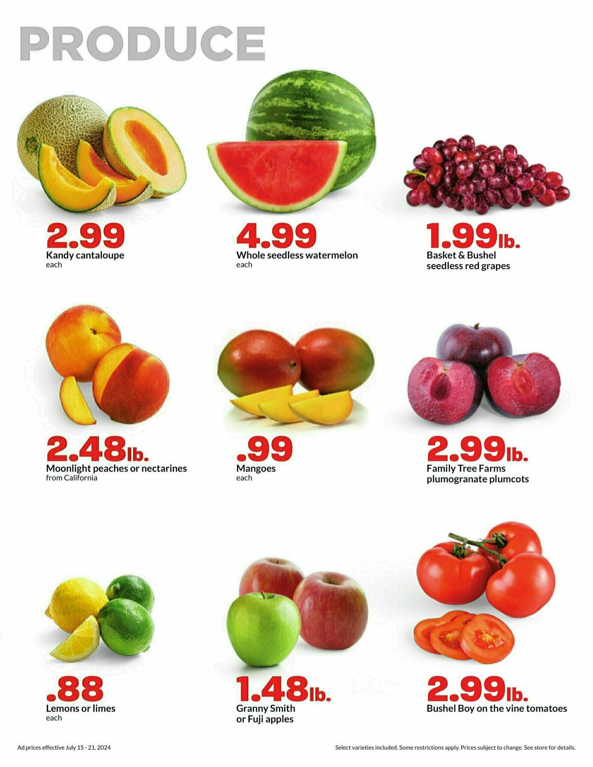 Hy-Vee Weekly Ad from July 15