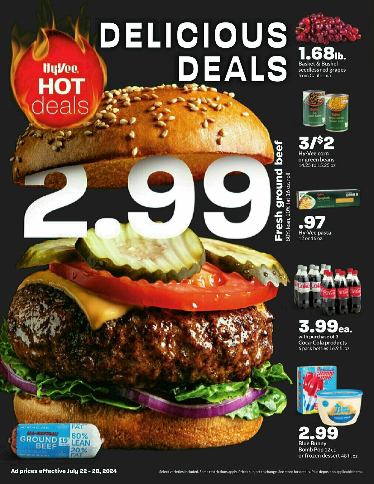 Hy-Vee Weekly Ad from July 22