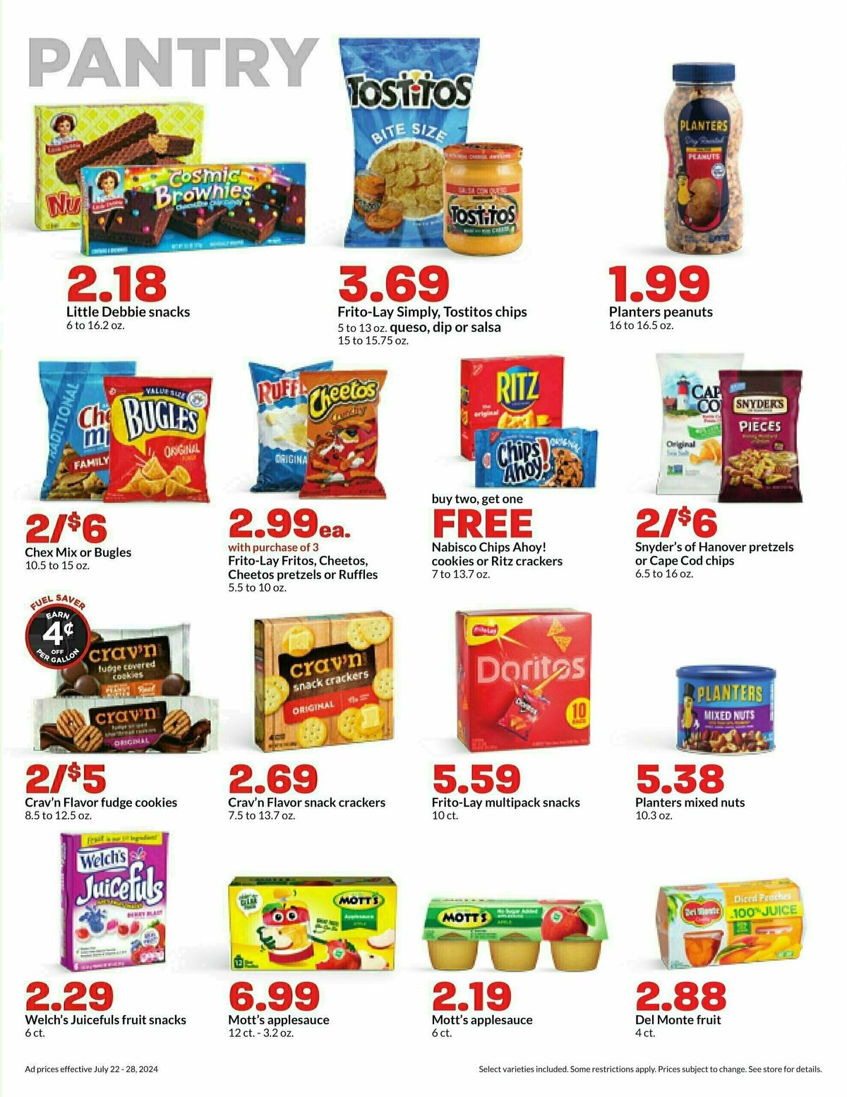 Hy-Vee Weekly Ad from July 22