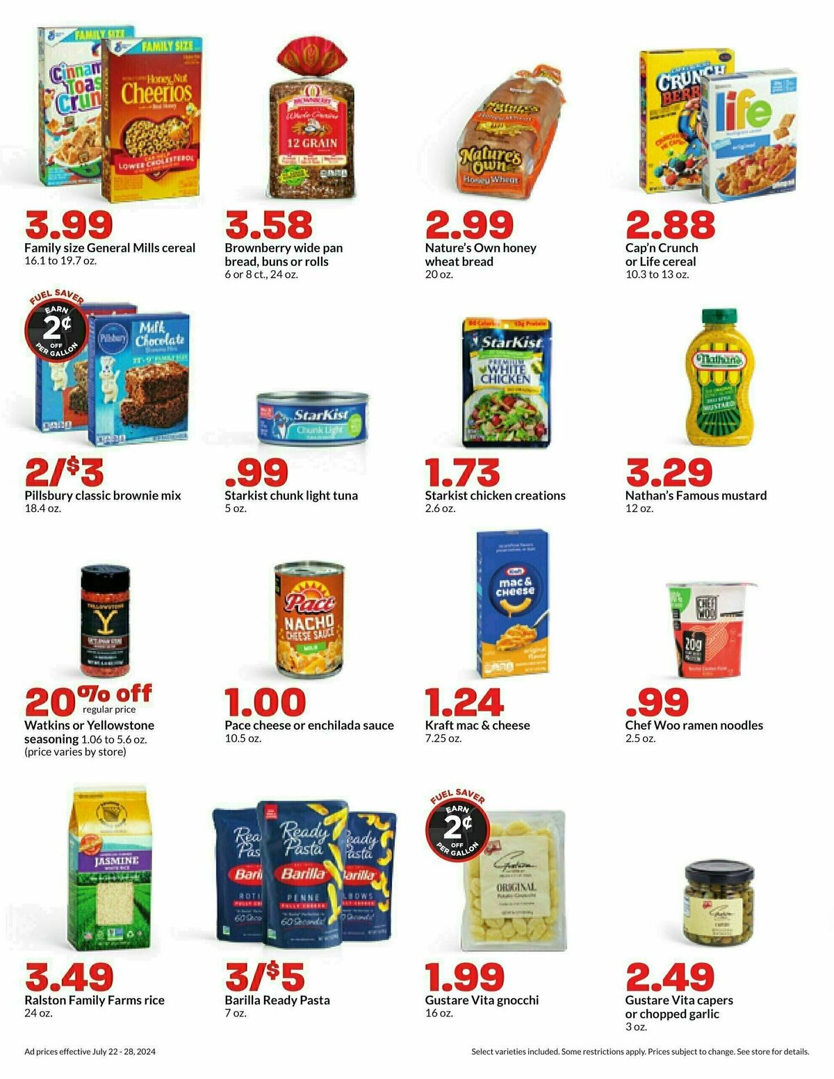 Hy-Vee Weekly Ad from July 22