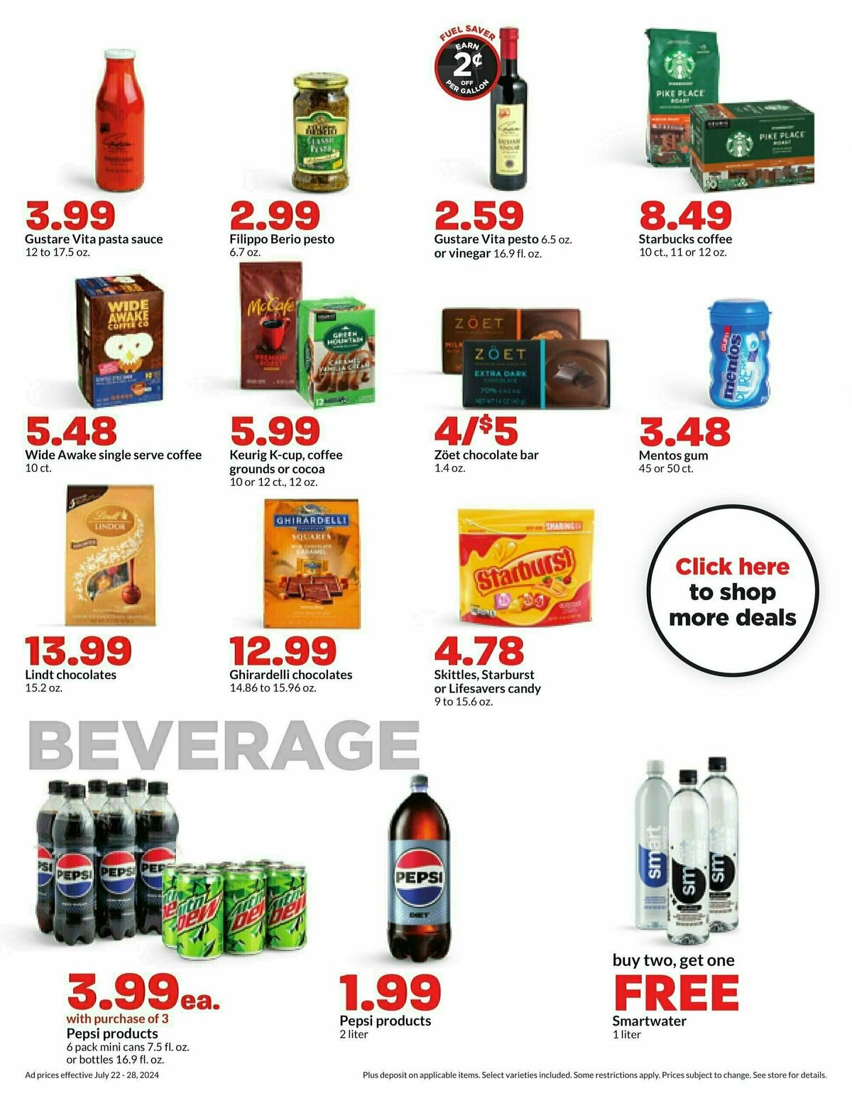 Hy-Vee Weekly Ad from July 22