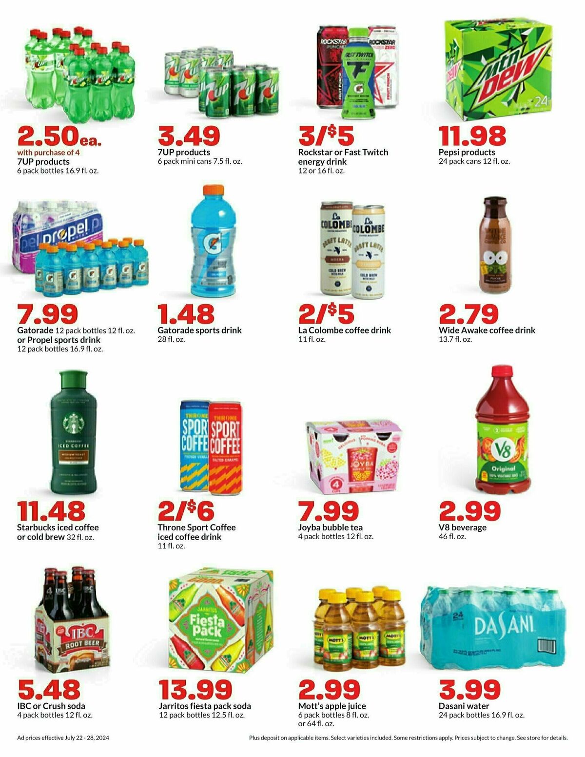 Hy-Vee Weekly Ad from July 22