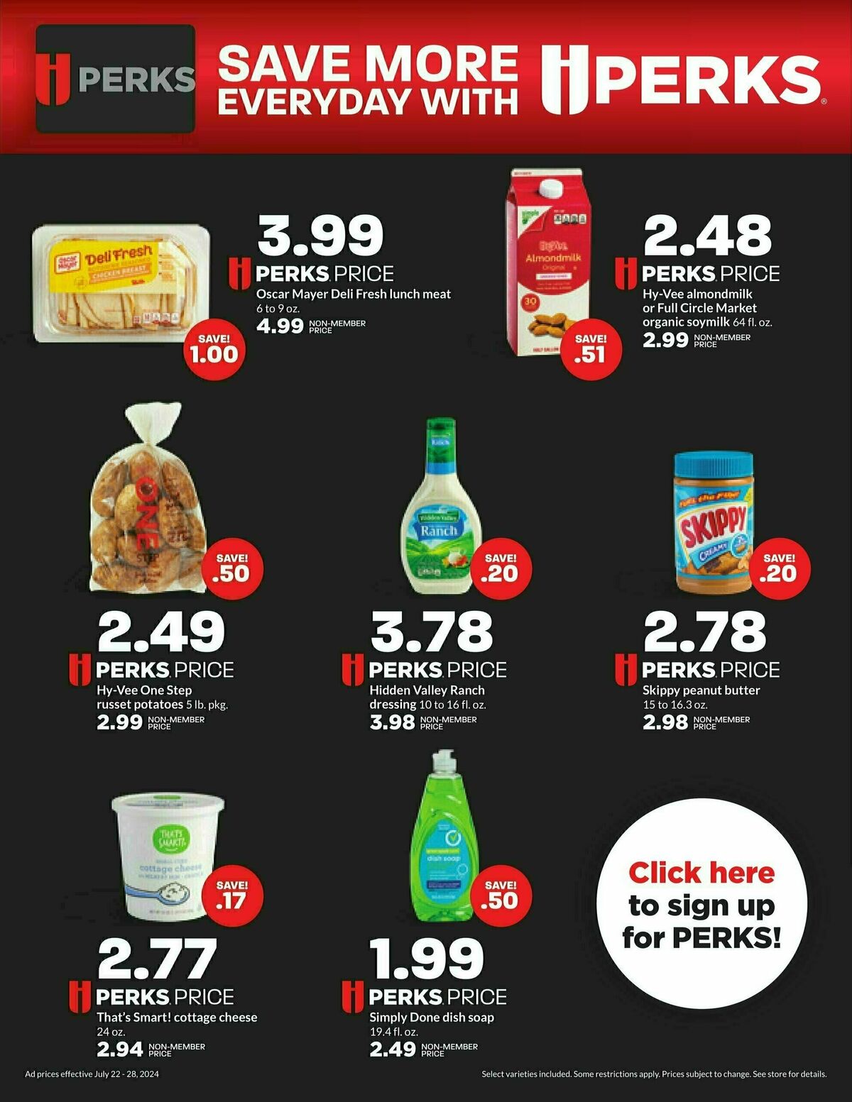 Hy-Vee Weekly Ad from July 22