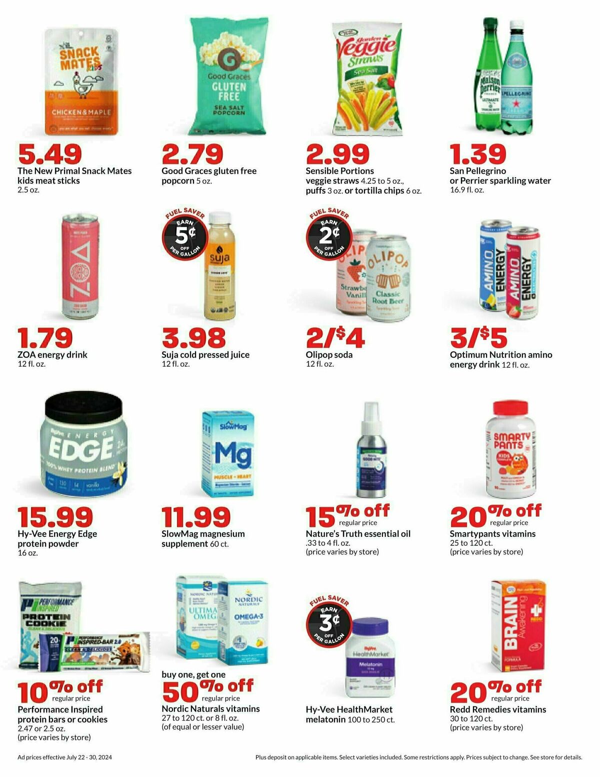 Hy-Vee Weekly Ad from July 22