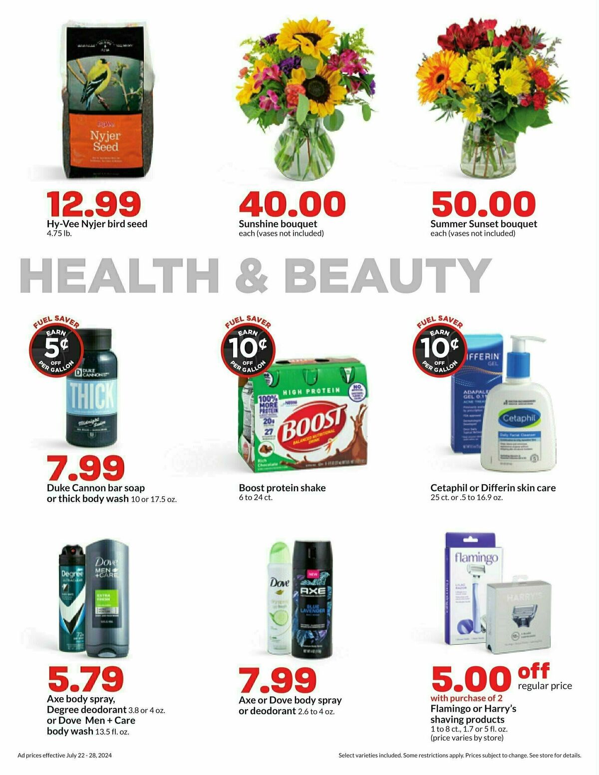 Hy-Vee Weekly Ad from July 22