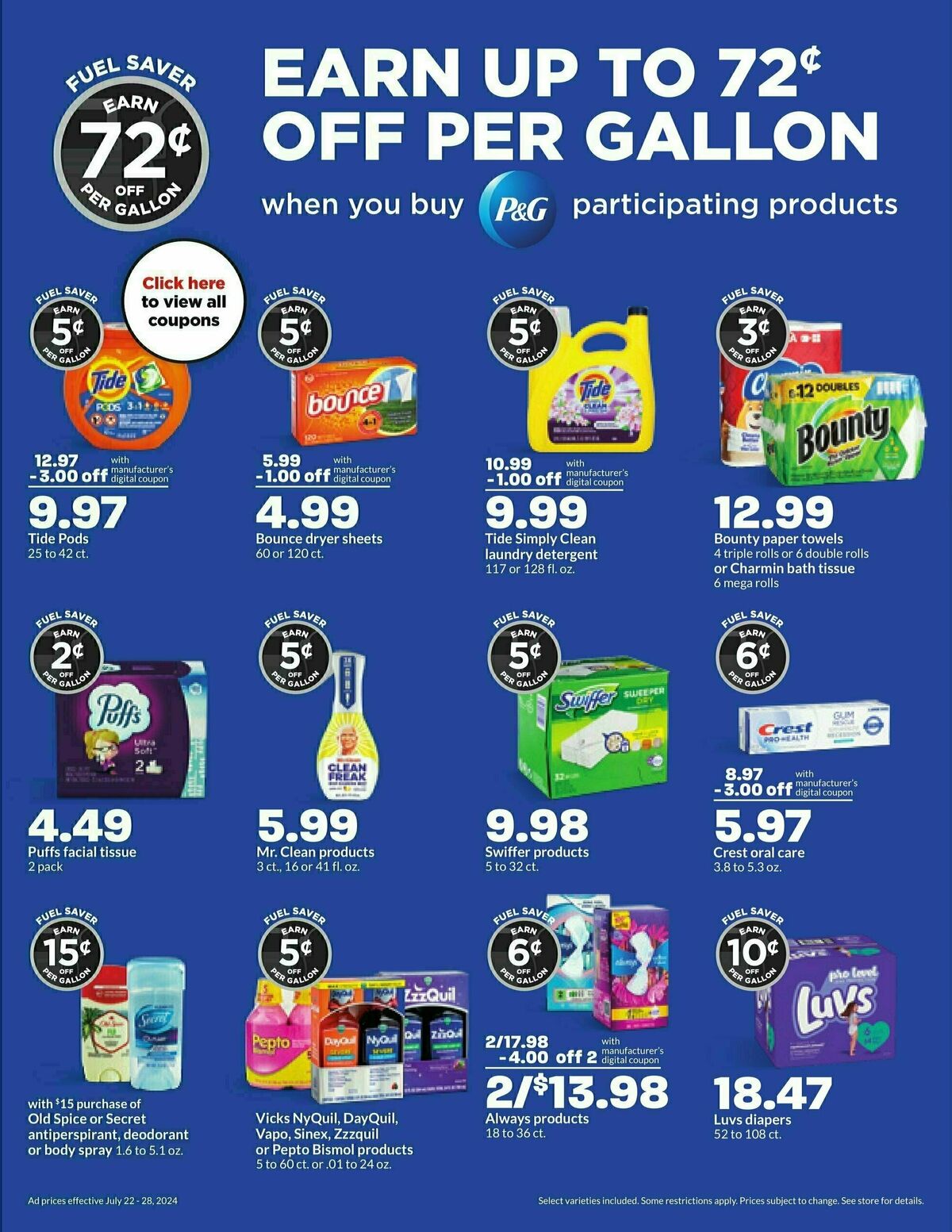 Hy-Vee Weekly Ad from July 22