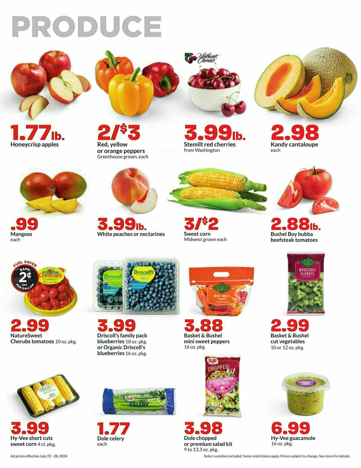 Hy-Vee Weekly Ad from July 22