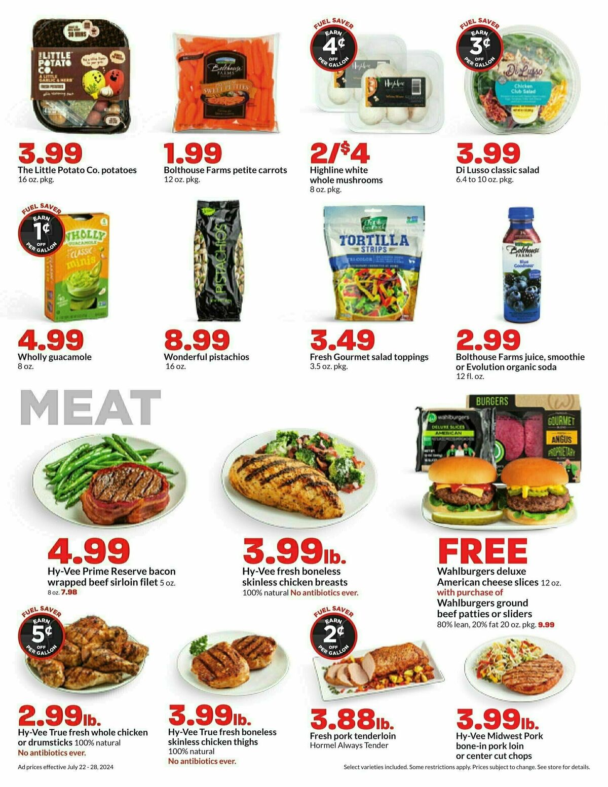 Hy-Vee Weekly Ad from July 22