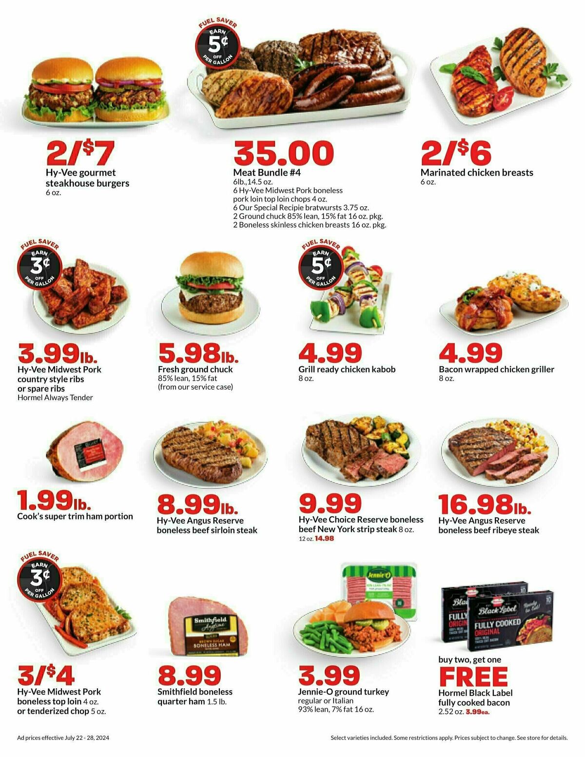 Hy-Vee Weekly Ad from July 22