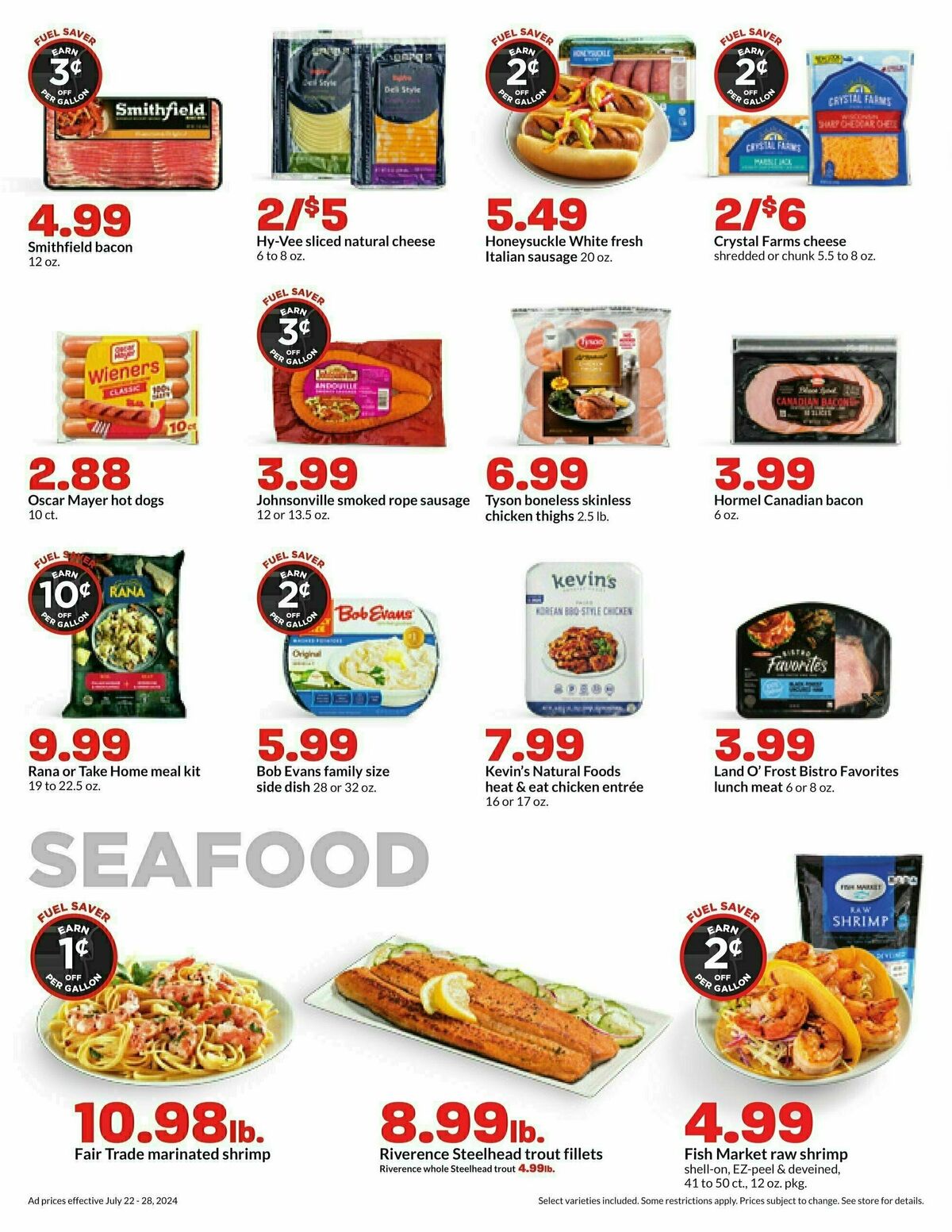 Hy-Vee Weekly Ad from July 22