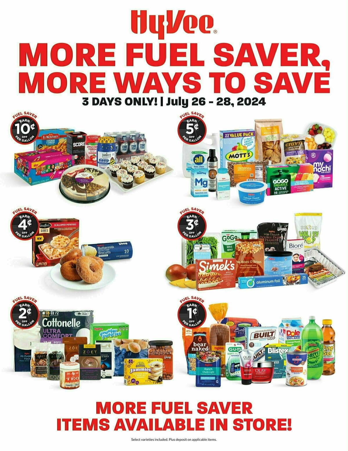 Hy-Vee 3 DAYS ONLY Weekly Ad from July 26