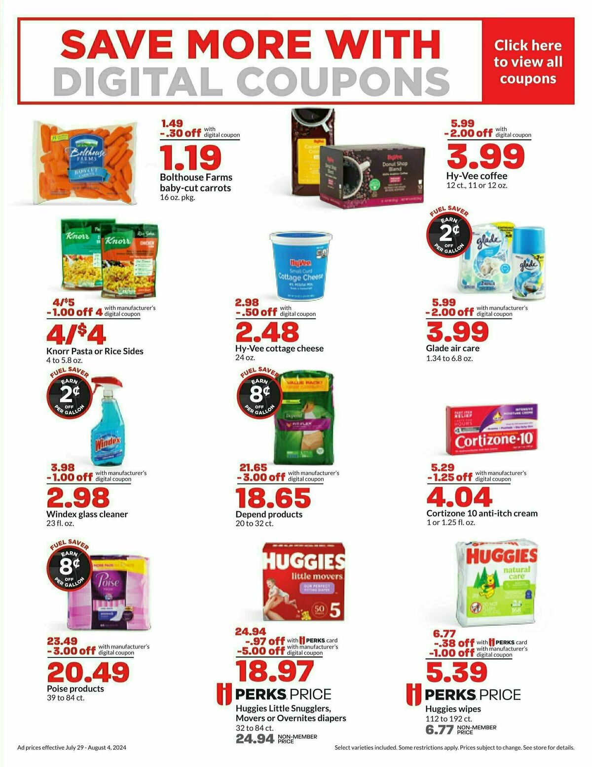 Hy-Vee Weekly Ad from July 29