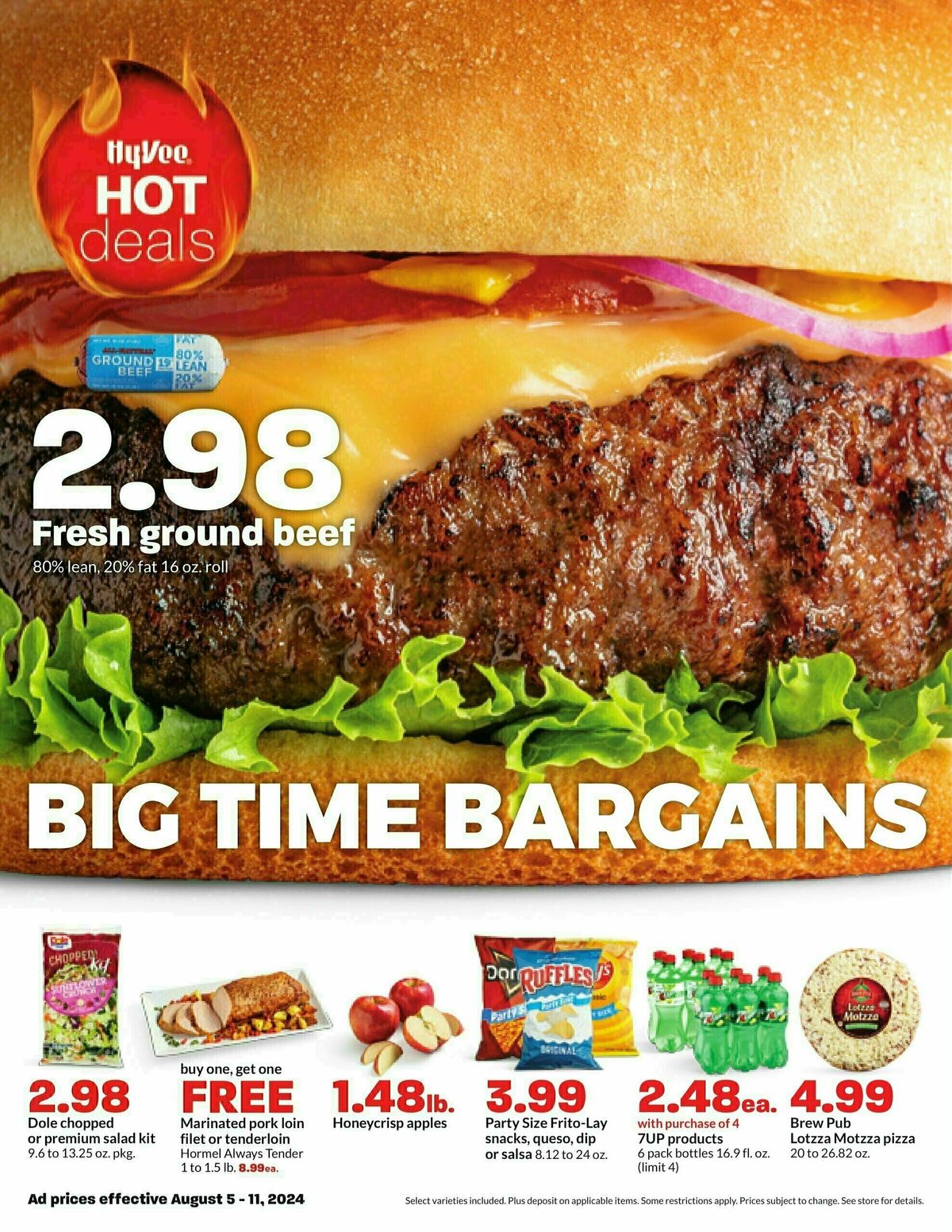 Hy-Vee Weekly Ad from August 5