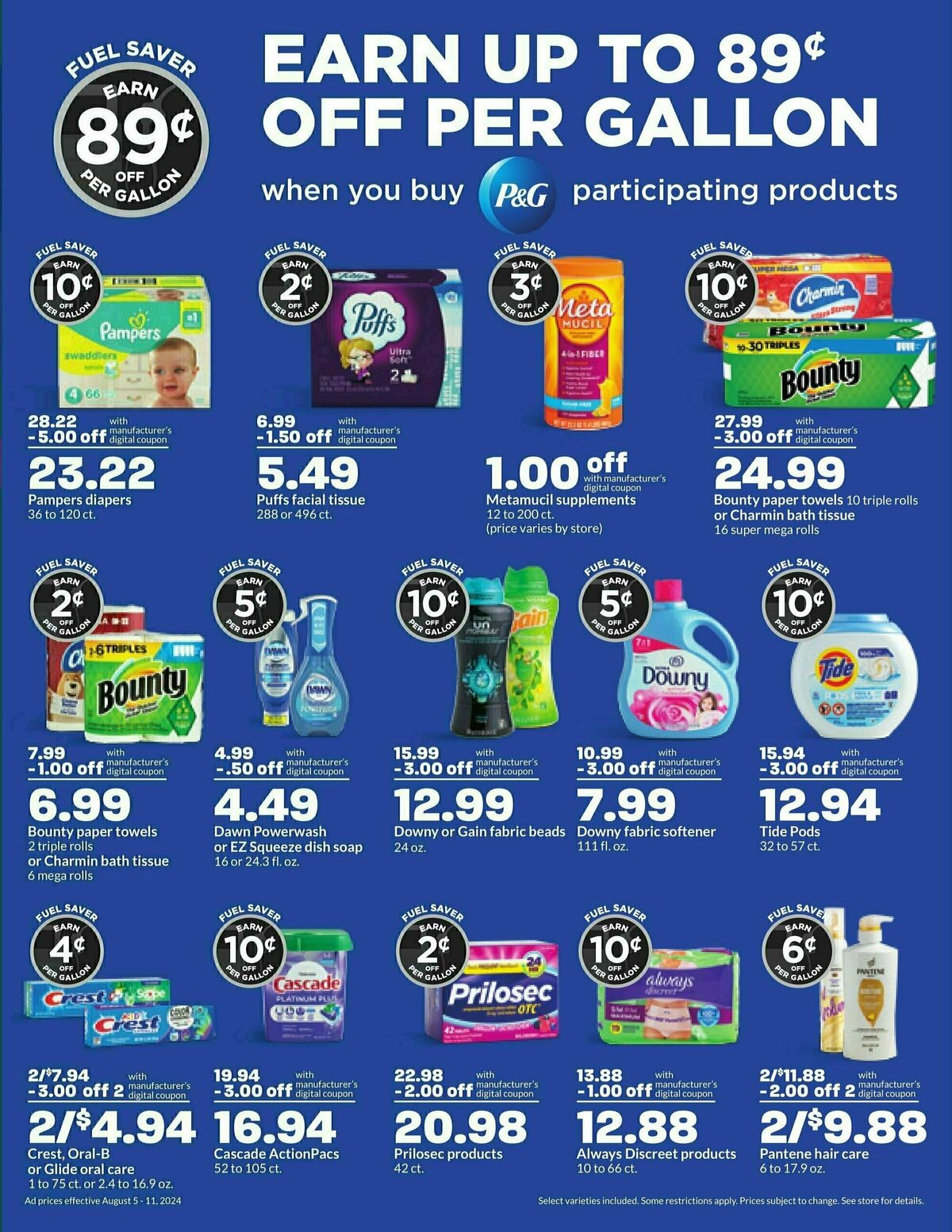 Hy-Vee Weekly Ad from August 5