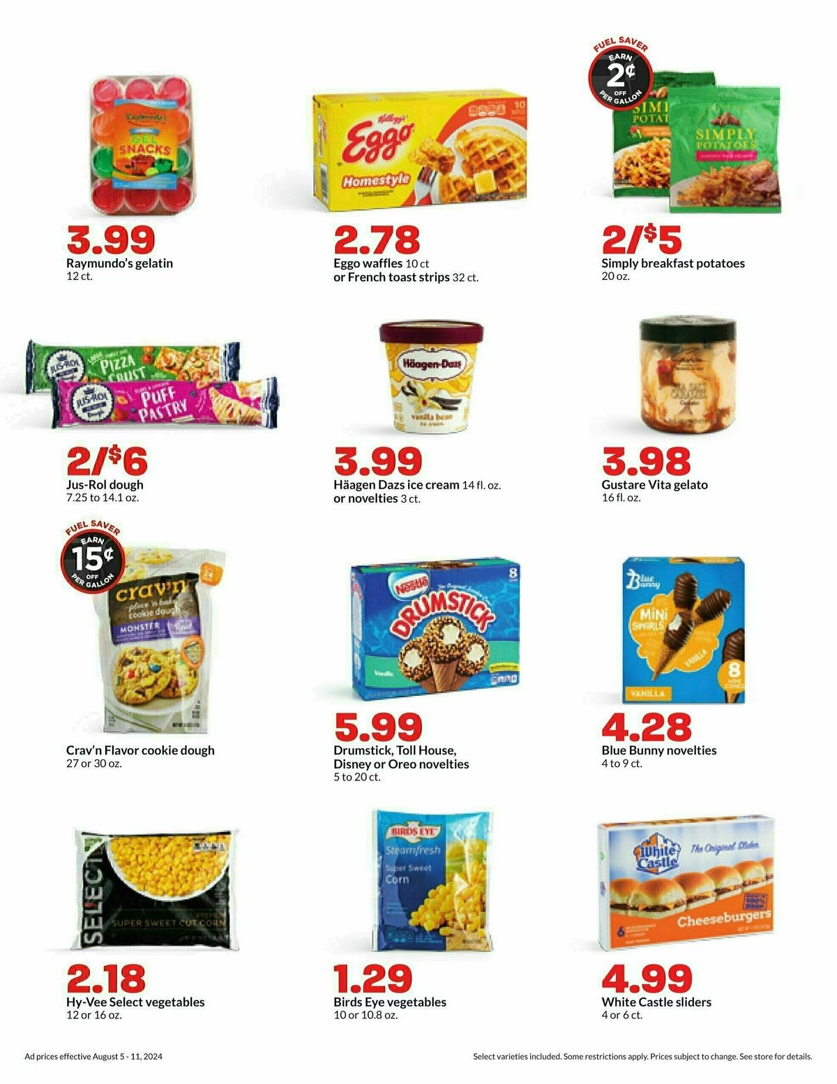 Hy-Vee Weekly Ad from August 5