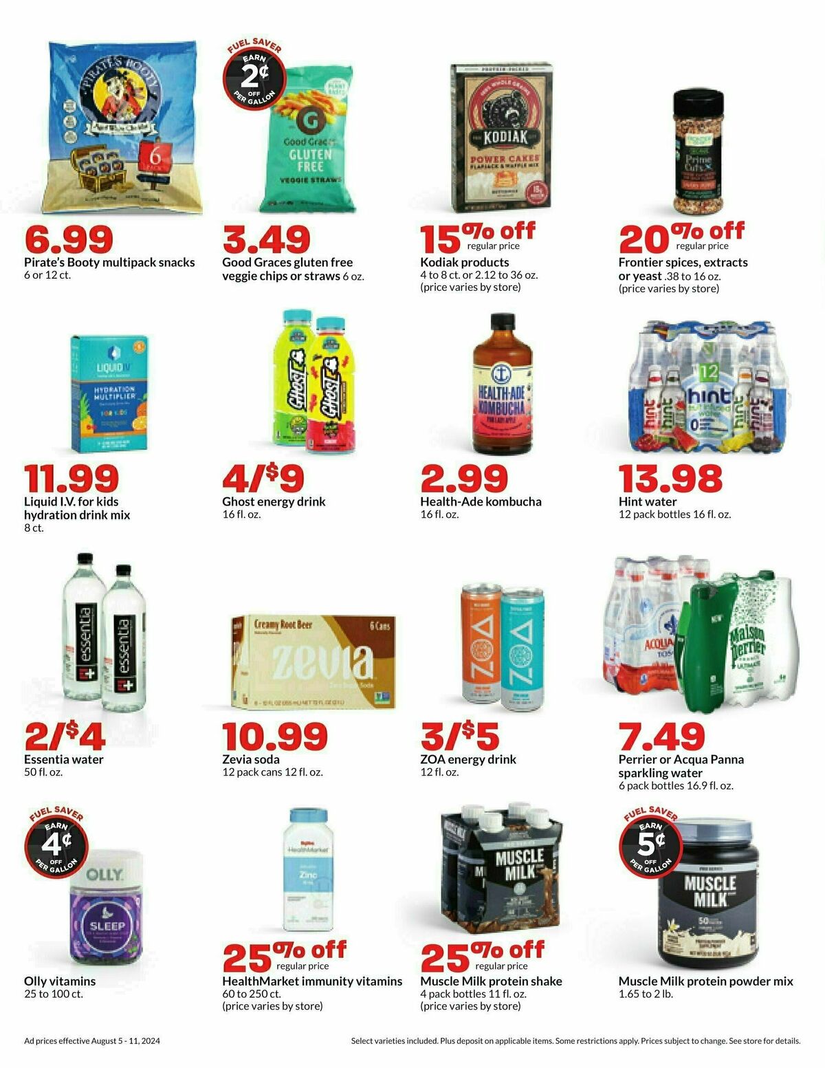 Hy-Vee Weekly Ad from August 5