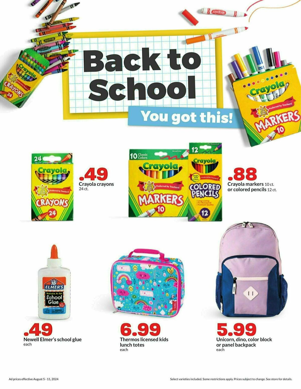 Hy-Vee Weekly Ad from August 5