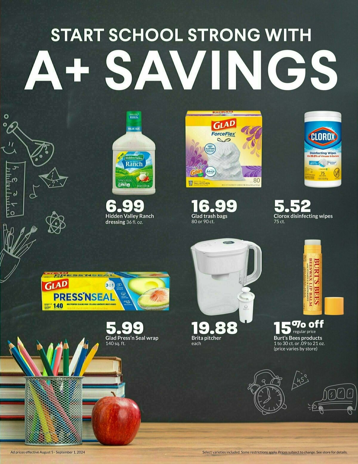 Hy-Vee Weekly Ad from August 5