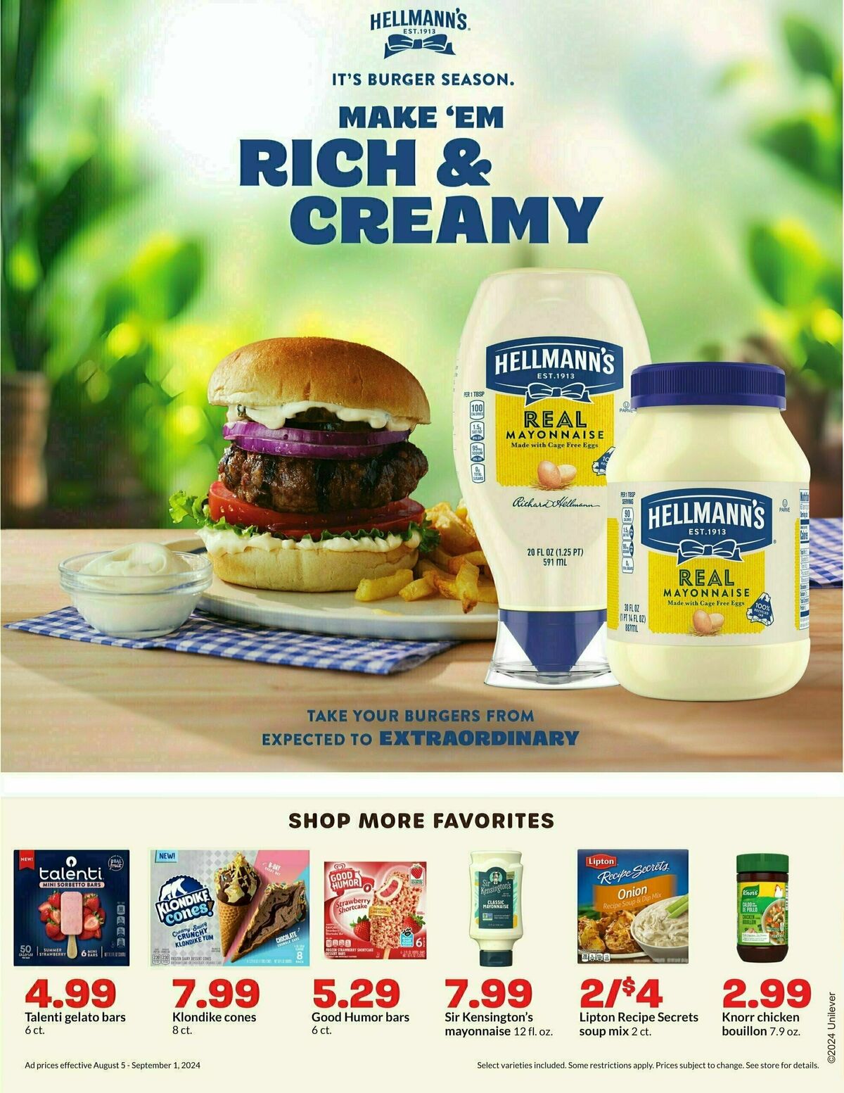 Hy-Vee Weekly Ad from August 5