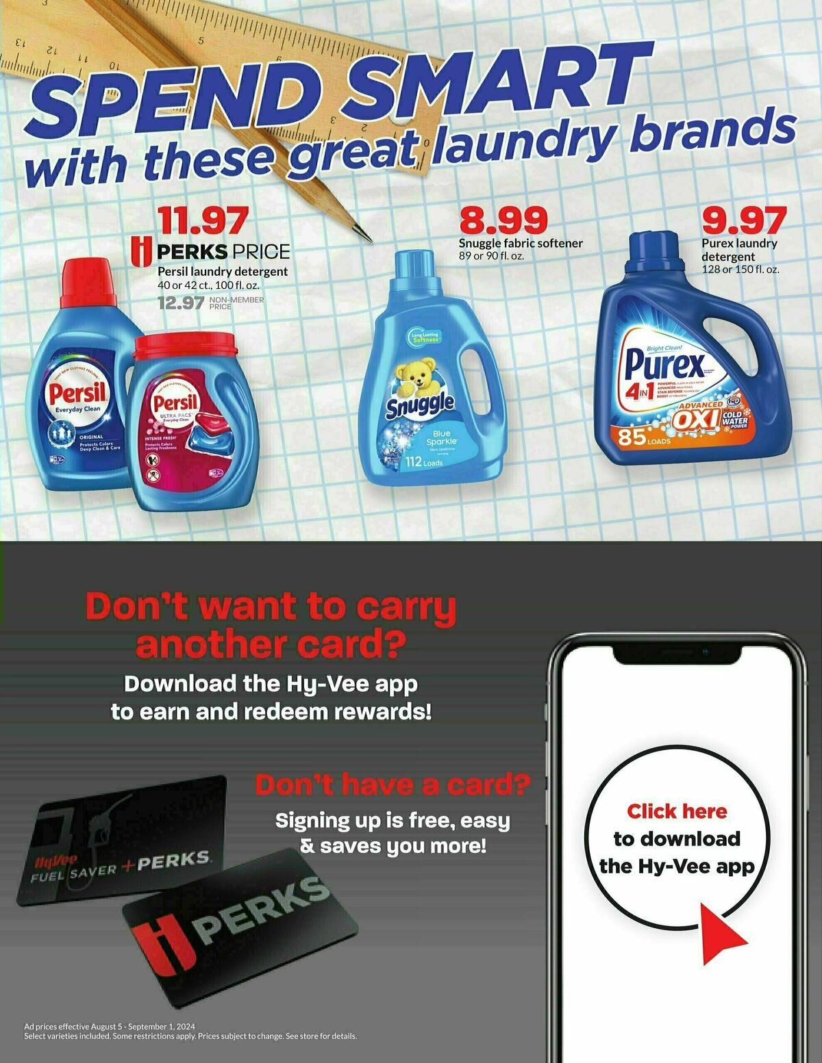 Hy-Vee Weekly Ad from August 5