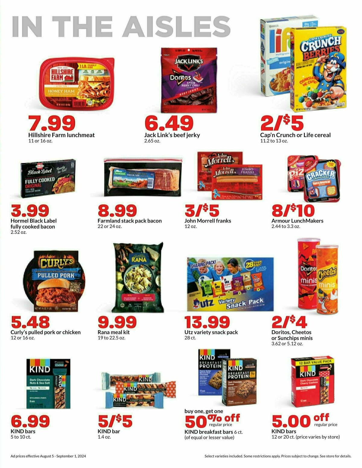 Hy-Vee Weekly Ad from August 5