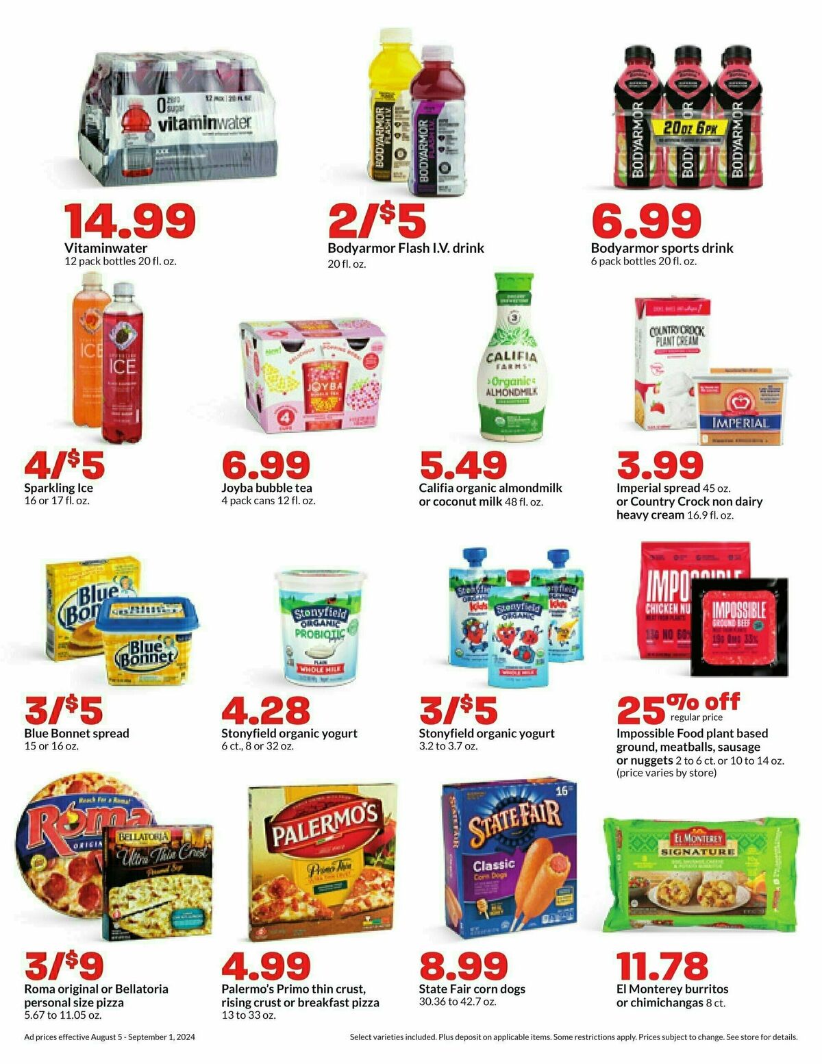 Hy-Vee Weekly Ad from August 5