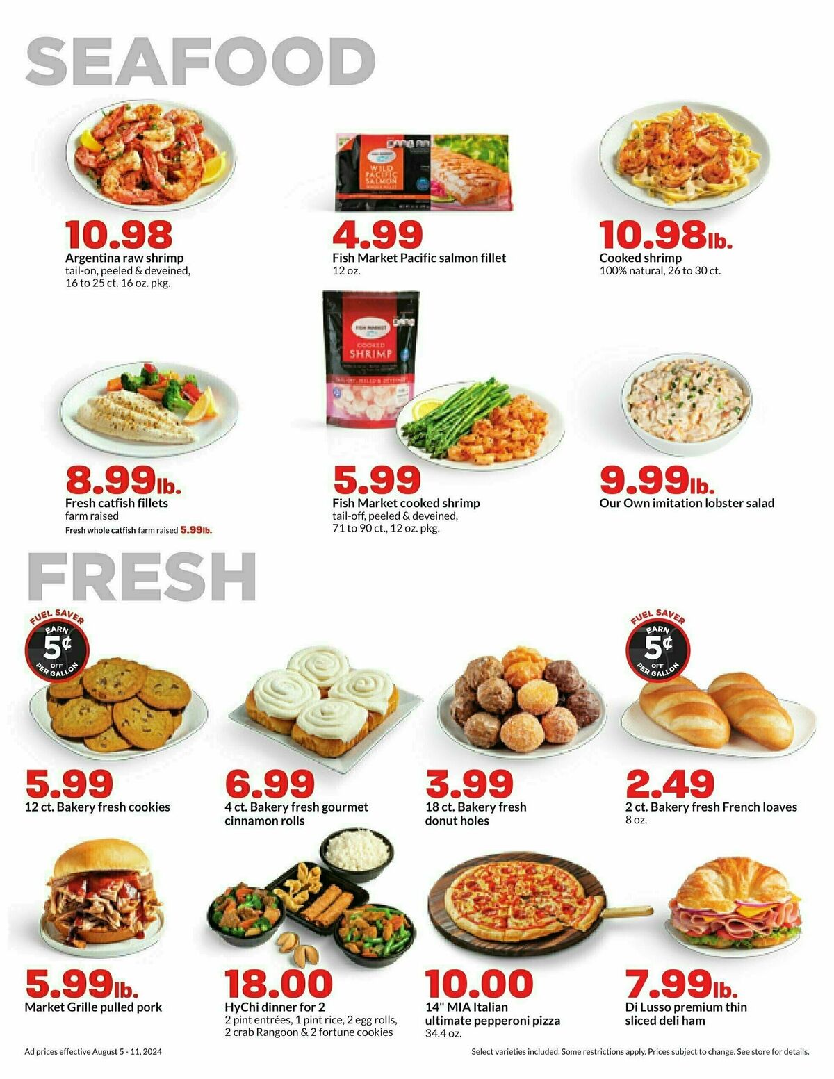 Hy-Vee Weekly Ad from August 5