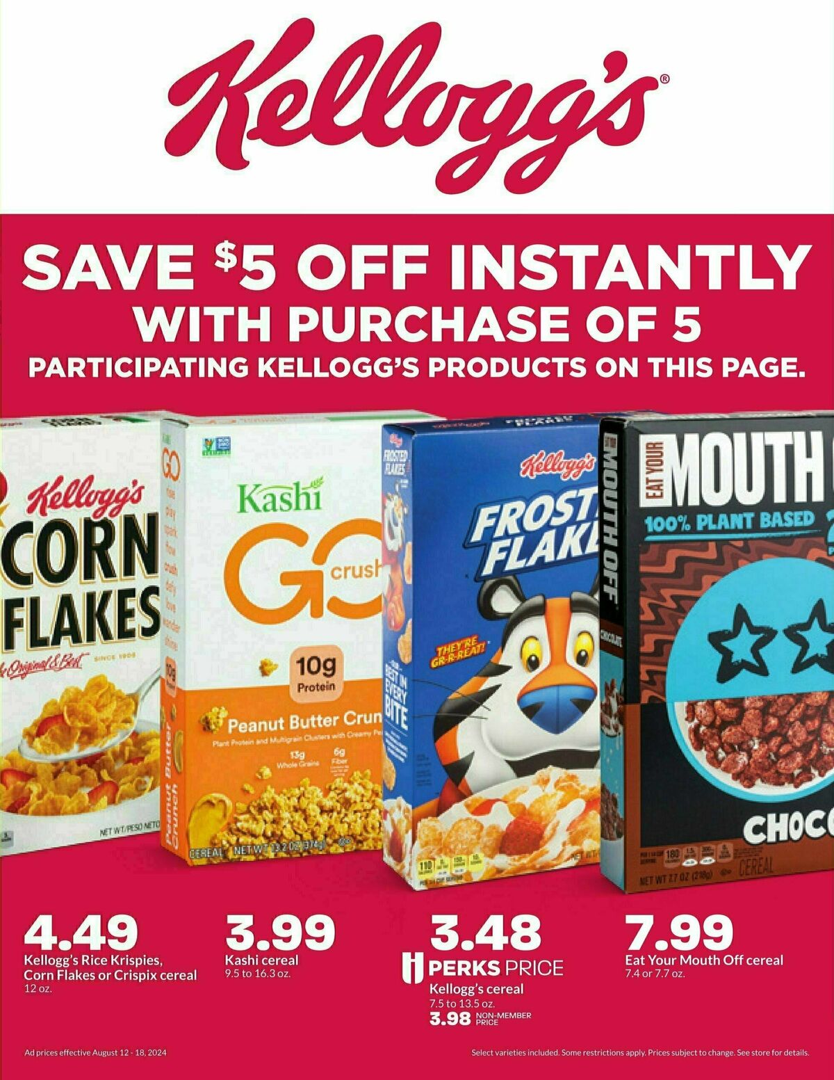 Hy-Vee Weekly Ad from August 12