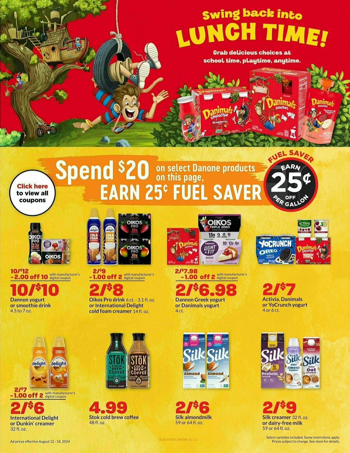 Hy-Vee Weekly Ad from August 12