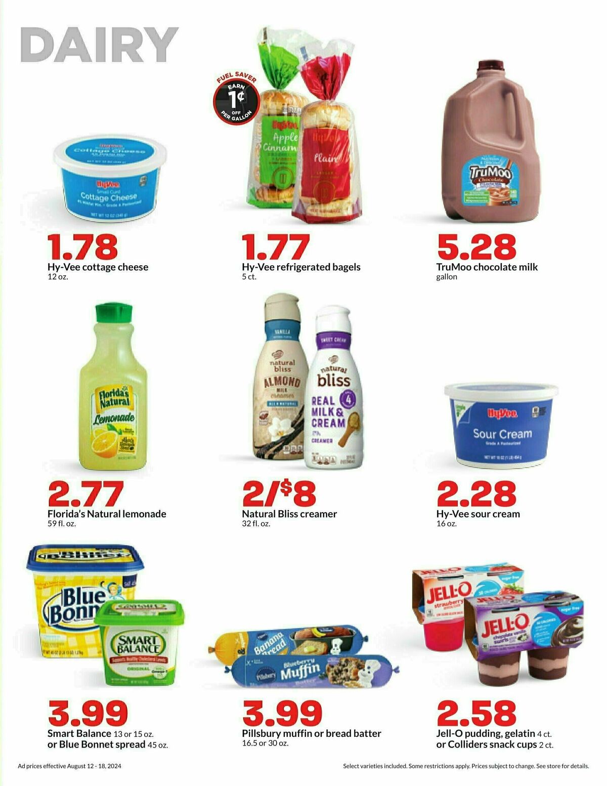 Hy-Vee Weekly Ad from August 12