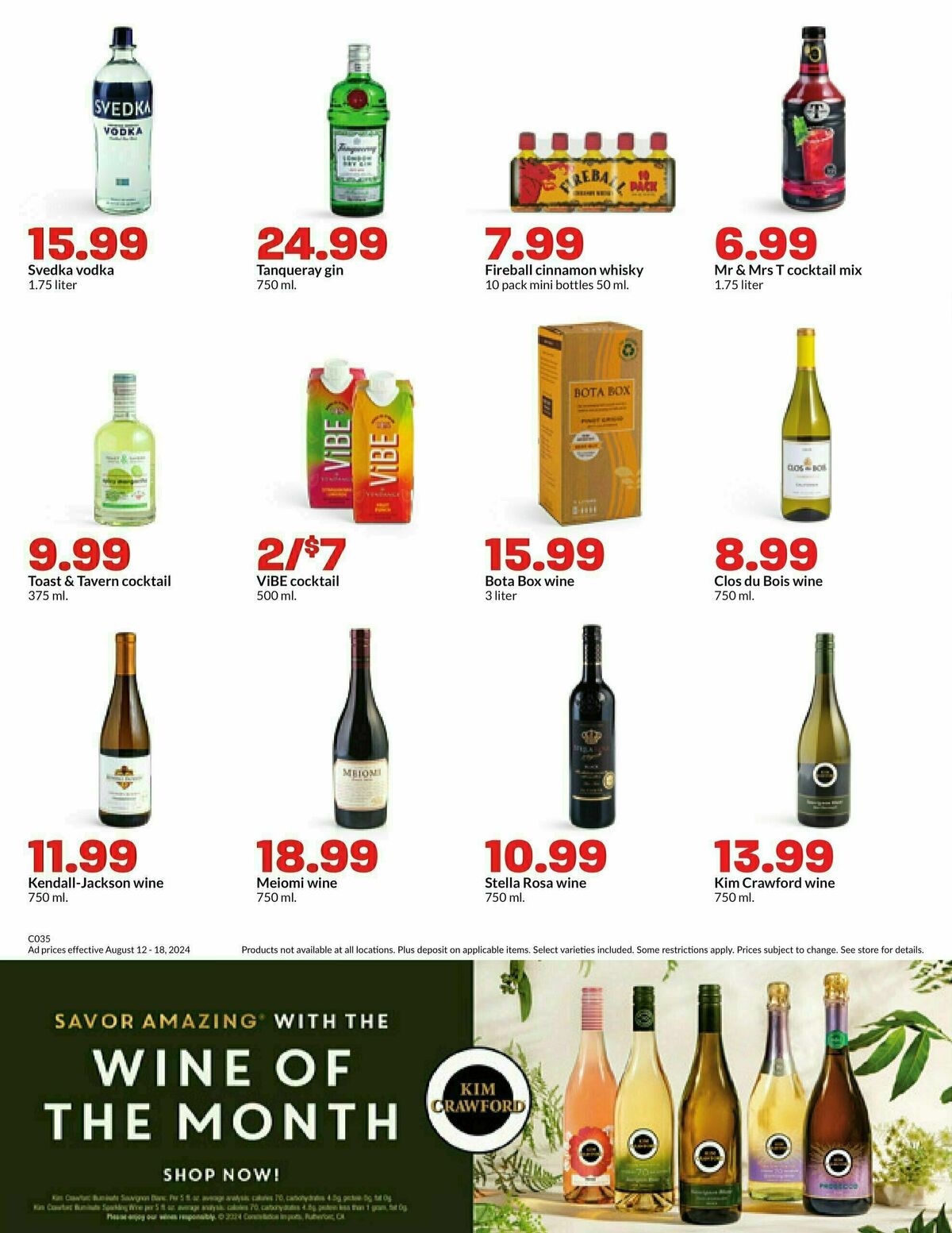 Hy-Vee Weekly Ad from August 12