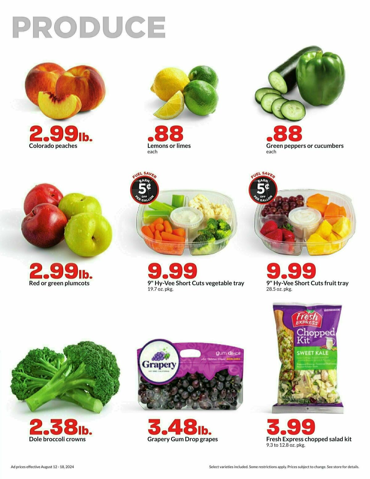 Hy-Vee Weekly Ad from August 12