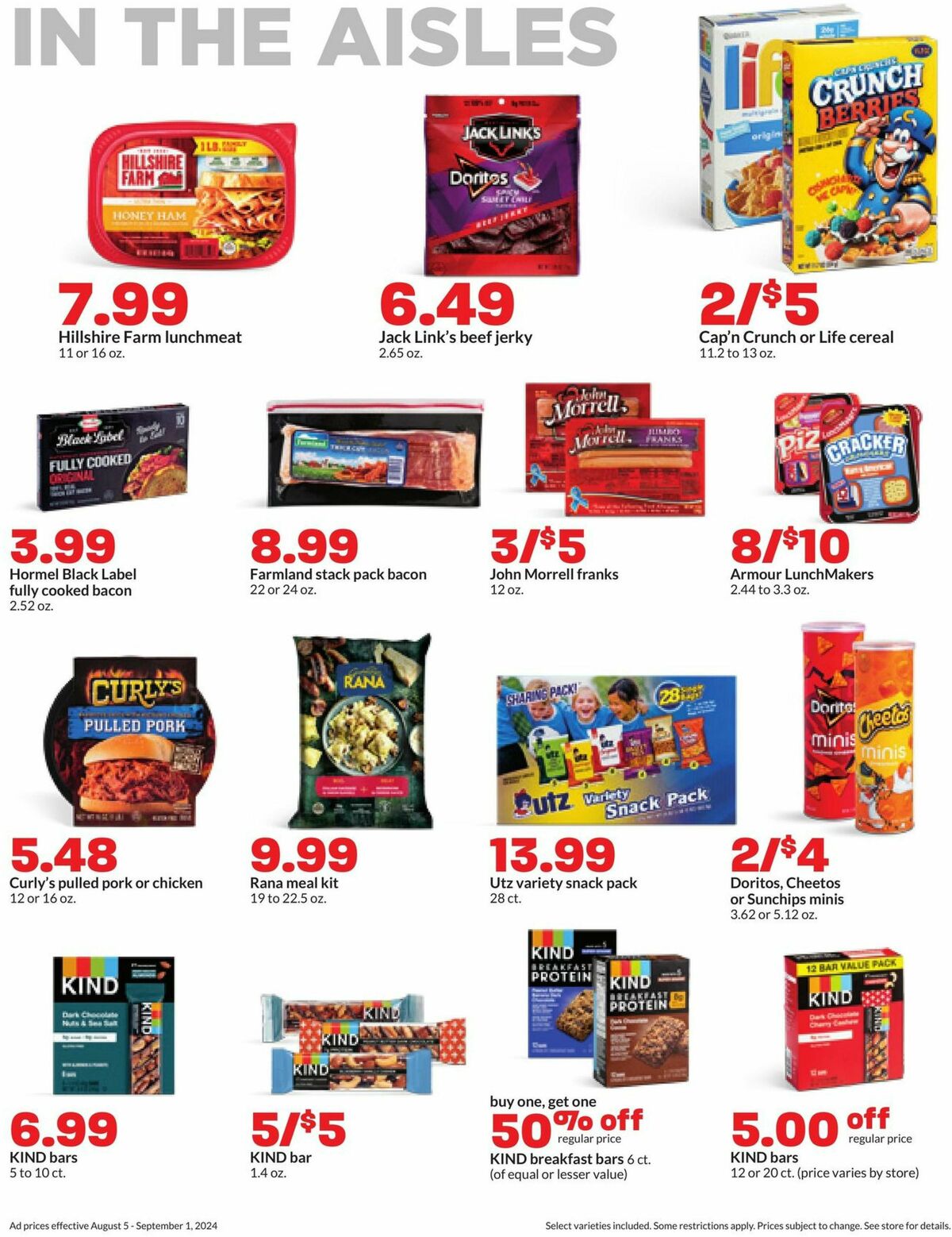 Hy-Vee Weekly Ad from August 19