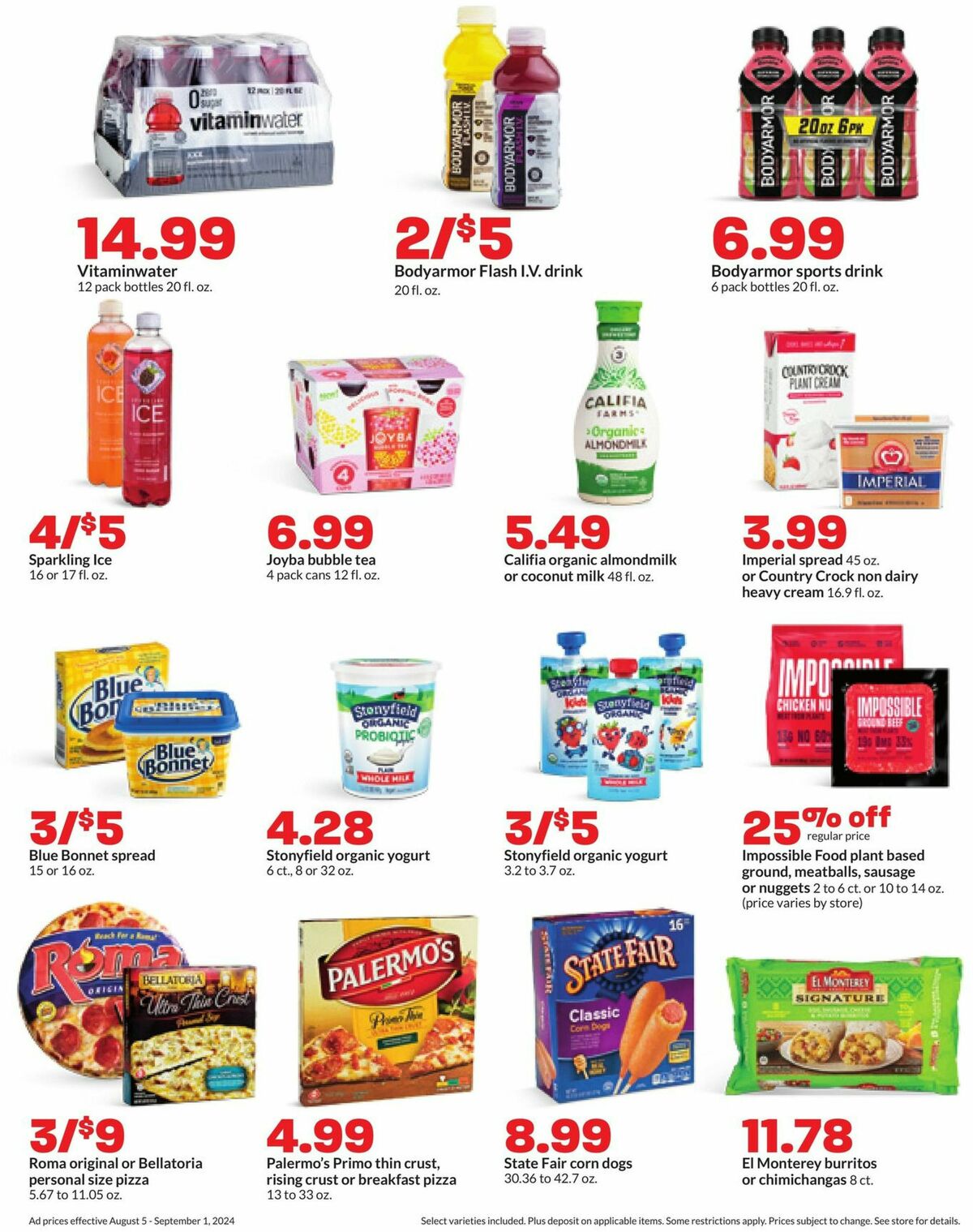 Hy-Vee Weekly Ad from August 19