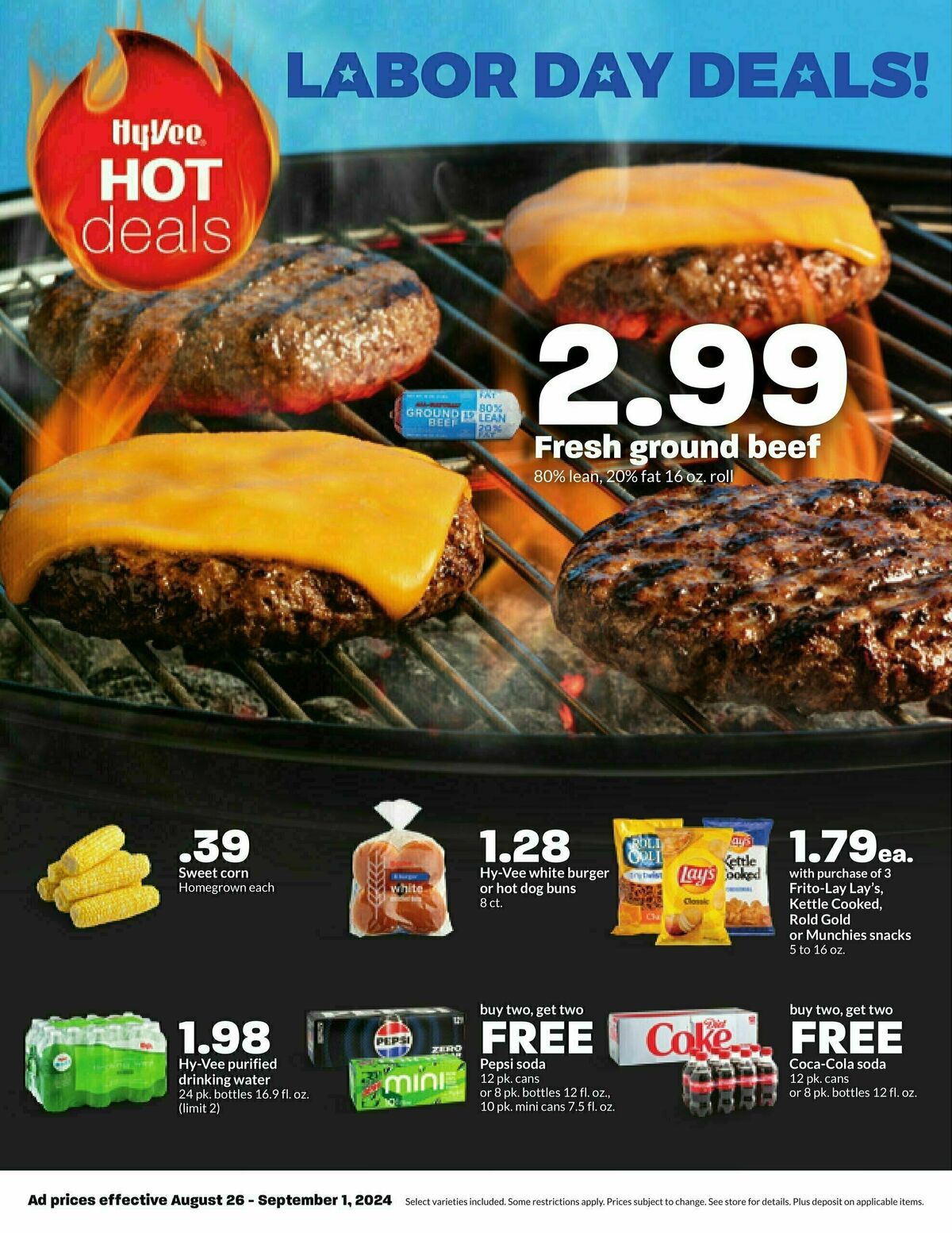 Hy-Vee Weekly Ad from August 26