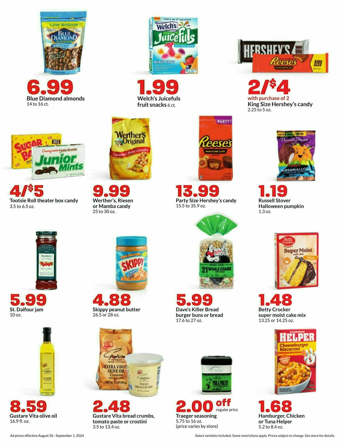 Hy-Vee Weekly Ad from August 26