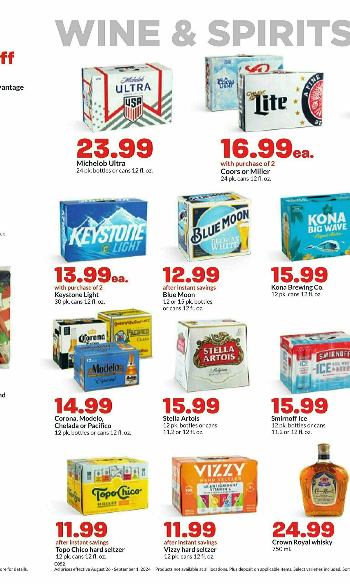 Hy-Vee Weekly Ad from August 26