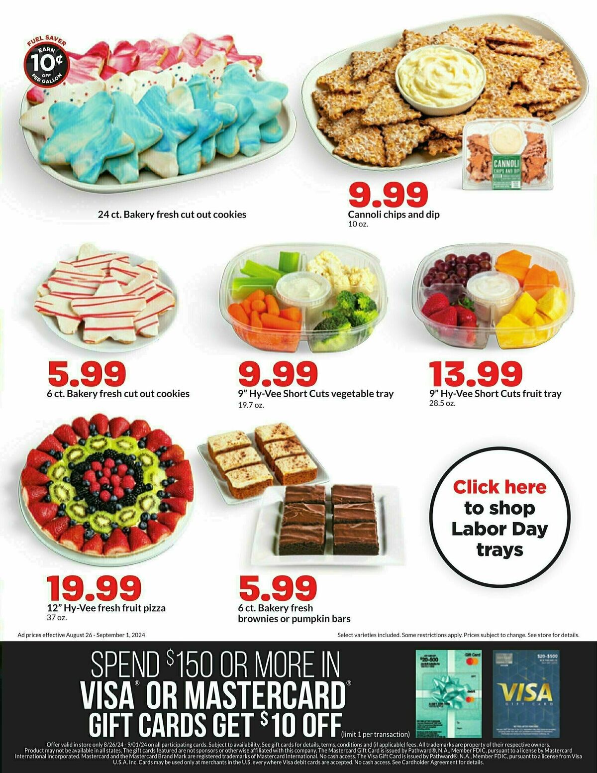 Hy-Vee Weekly Ad from August 26