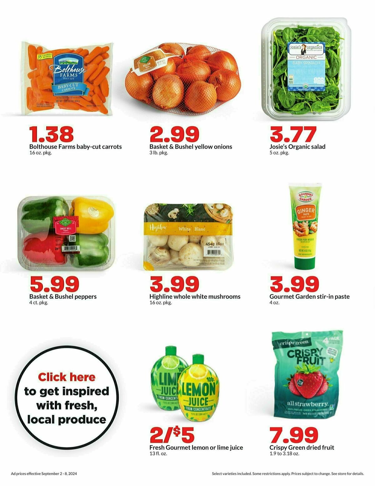 Hy-Vee Weekly Ad from September 2