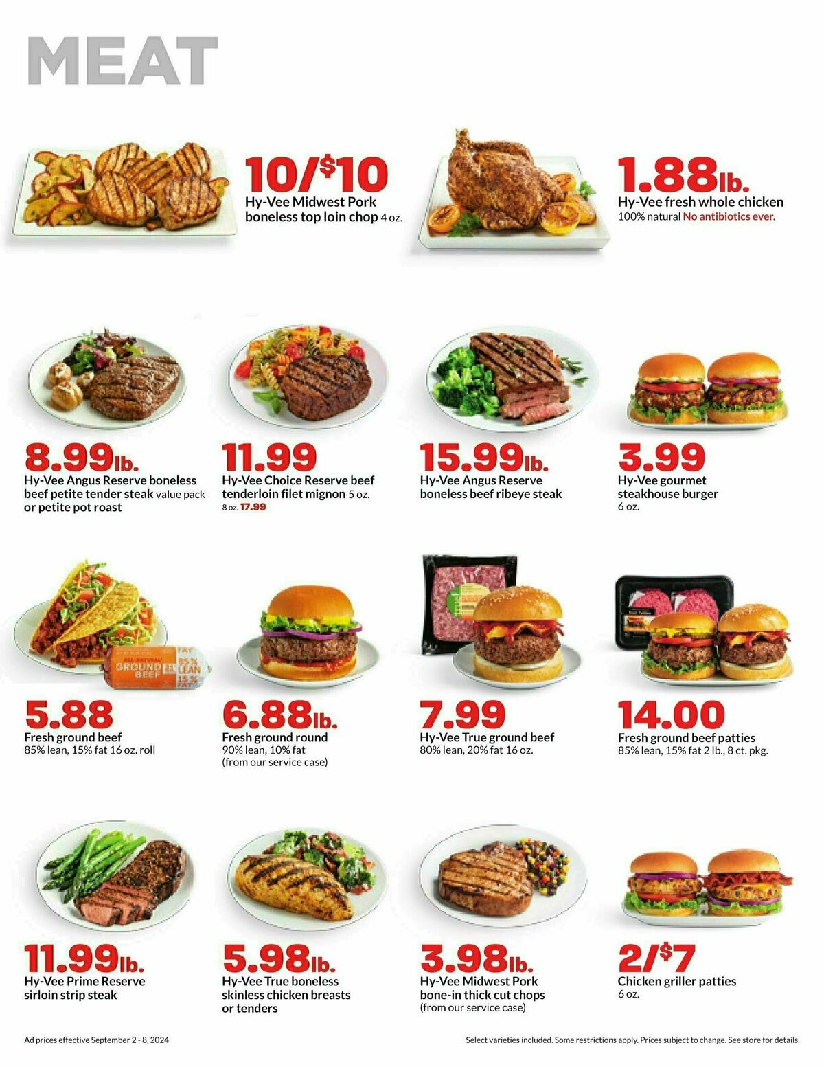 Hy-Vee Weekly Ad from September 2